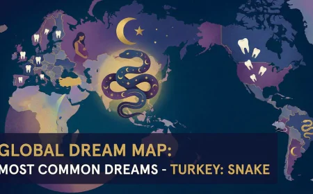 Türkiye'de en çok görülen rüya yılan oldu: Küresel harita açıklandı